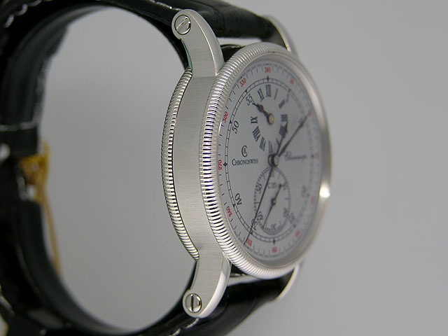 Chronoswiss Chronoscope CH 1520 PLATINUM Mono Pusher Chronograph $ 