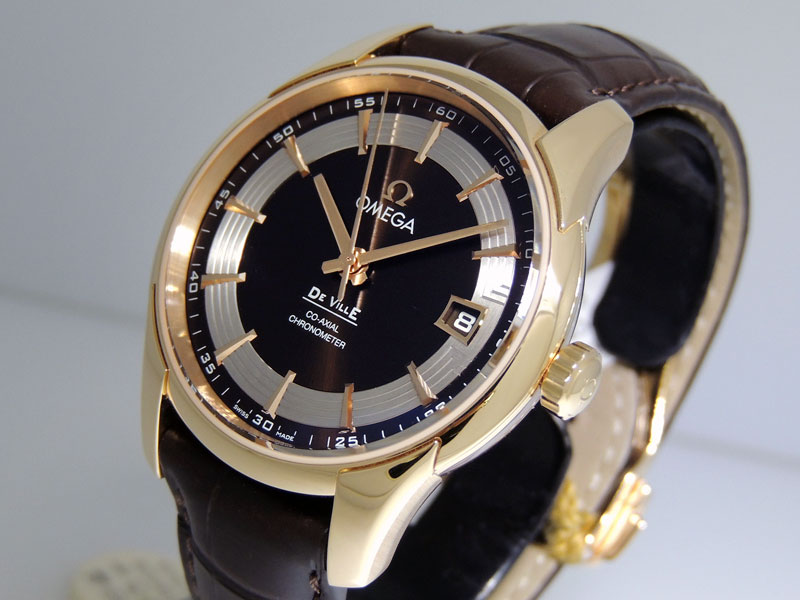 Omega De Ville Hour Vision Co Axial 431.63.4121.13001 18k ...