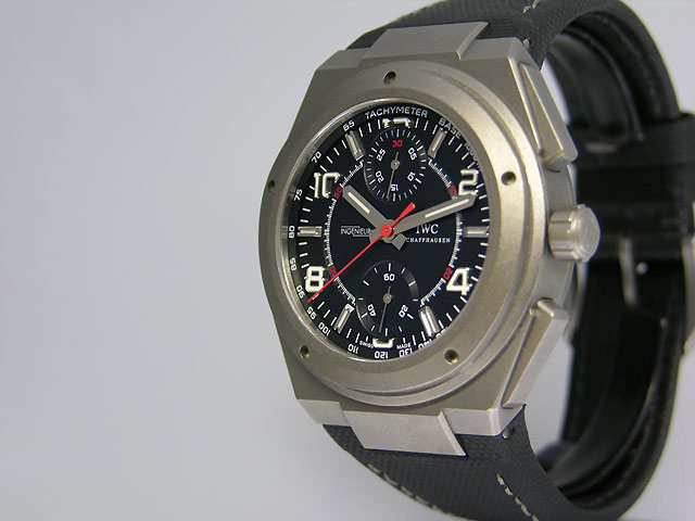 IWC Ingenieur AMG Chronograph Ref. IW3725 04 Titanium Nylon Strap $ 