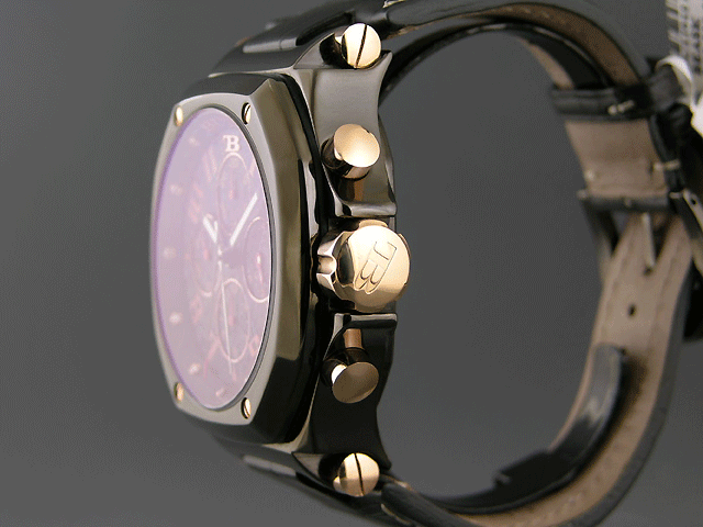 Buti Magnum Rattrapante Black PVD Titanium, Rose Gold accents 47mm $ 