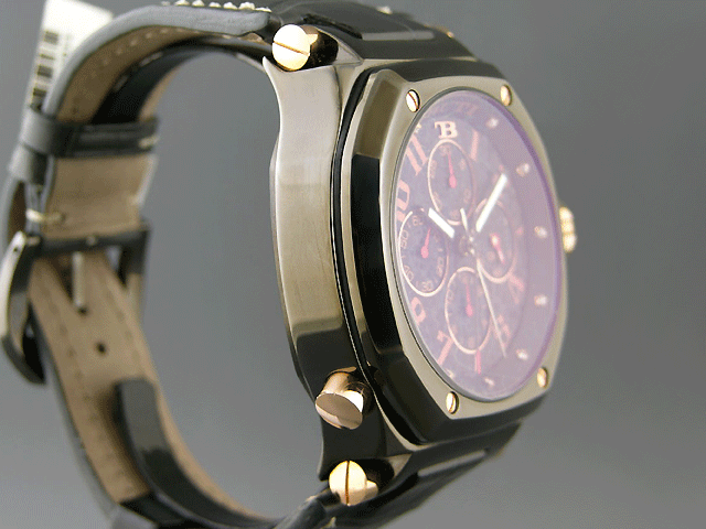 Buti Magnum Rattrapante Black PVD Titanium, Rose Gold accents 47mm $ 