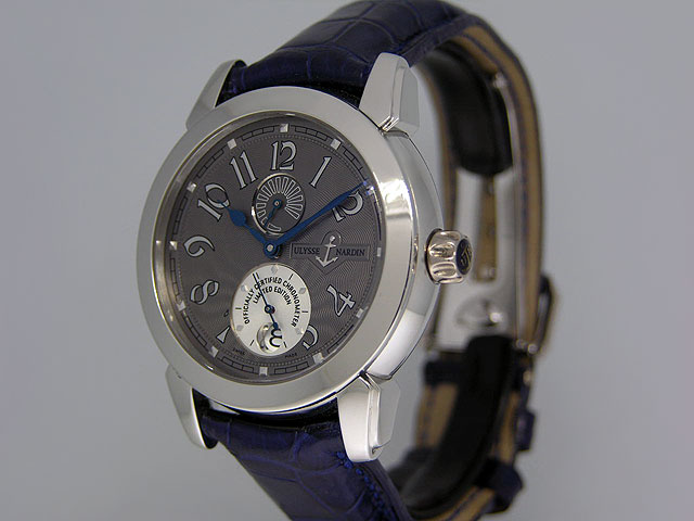 Ulysse Nardin Ulysse 1 LTD Edition PLATINUM 279 82 Guilloche Dial $ 